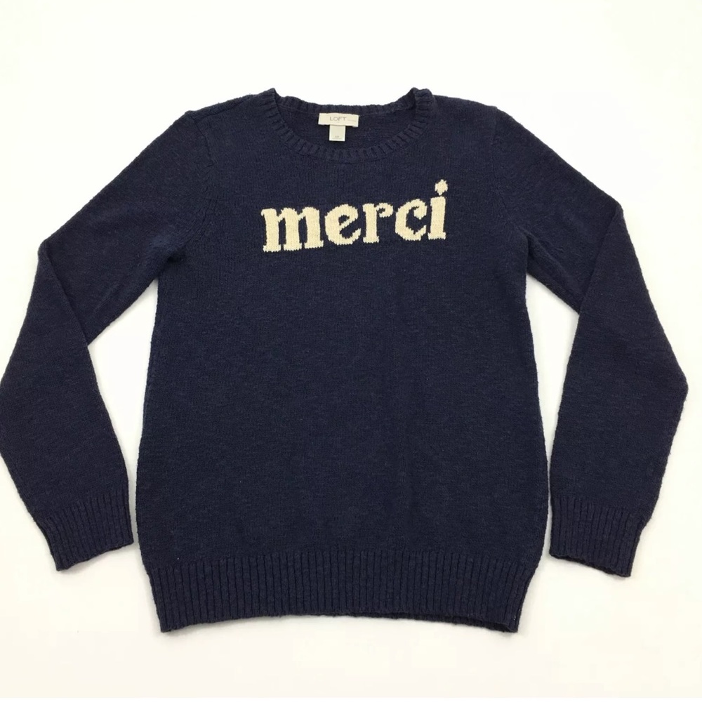 Ann Taylor “Merci” Sweater. Medium Petite.